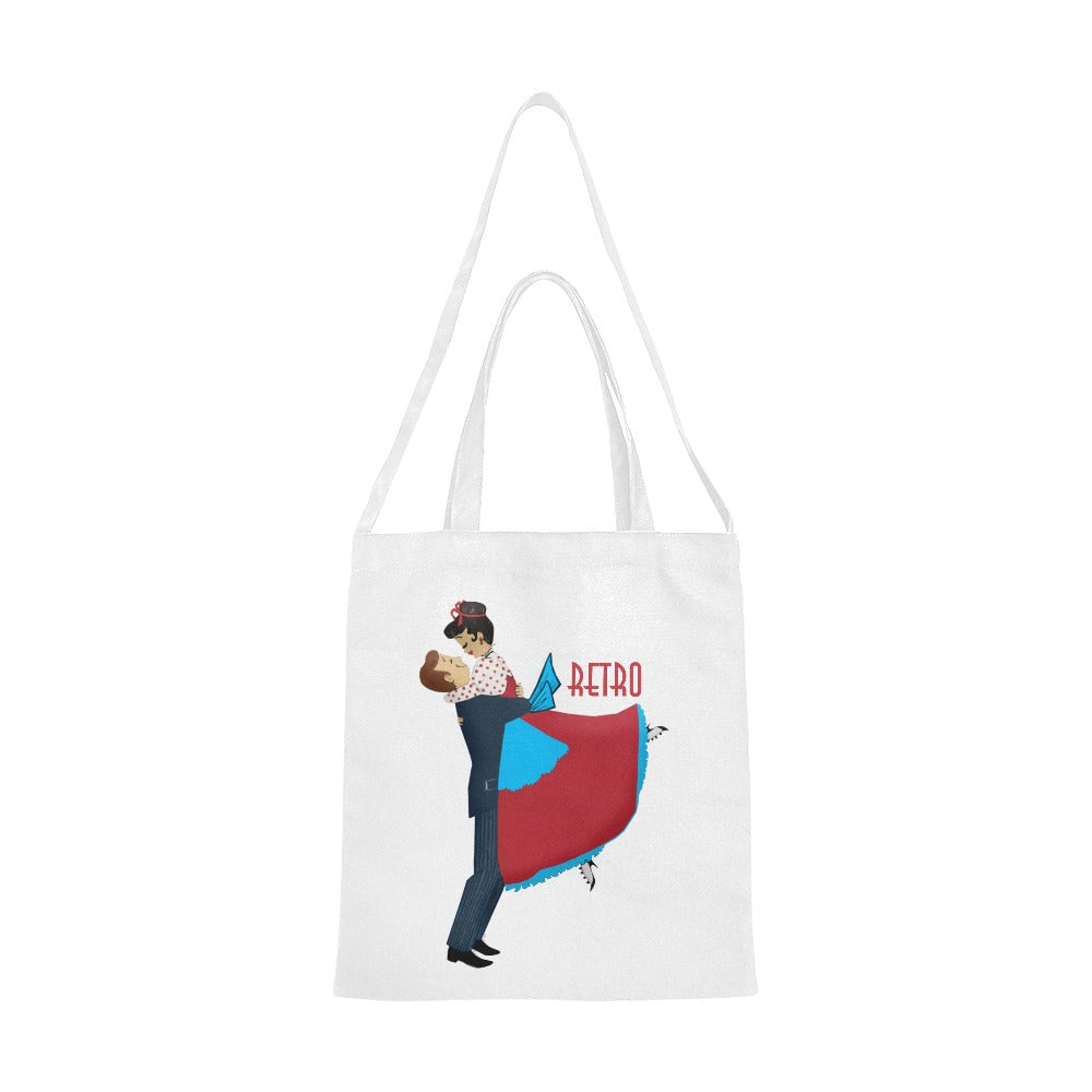 RETRO DANCE Canvas Tote Bag - The Cool Collective AU