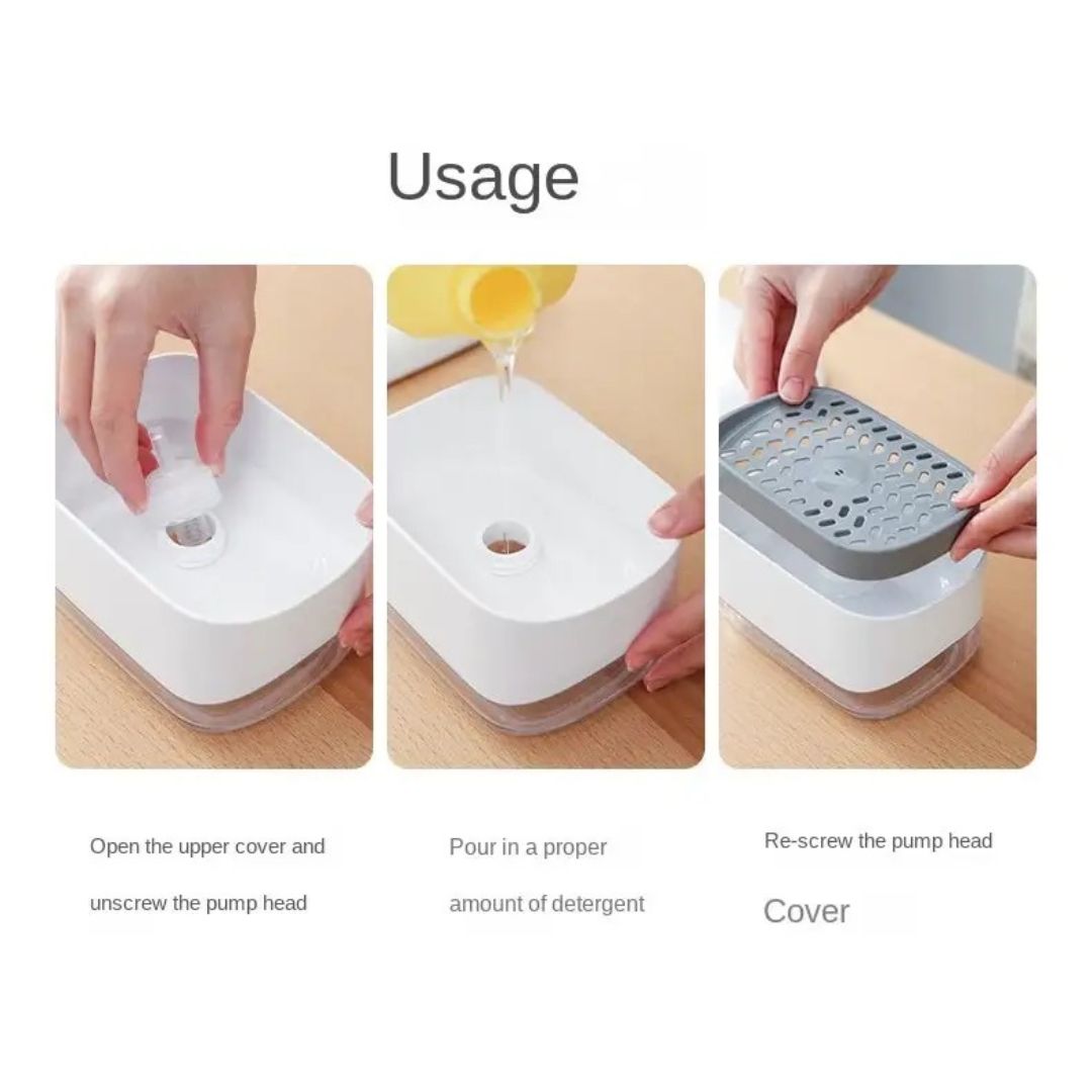 Soap Dispenser & Sponge Caddy - The Cool Collective AU
