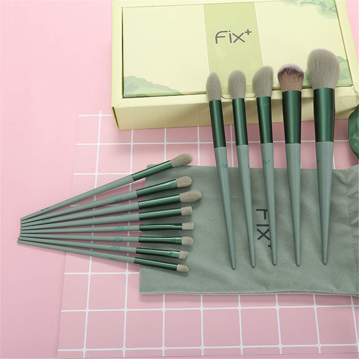 13 Pcs Makeup Brushes Sets Synthetic Foundation Blending Concealer Eye Shadow - The Cool Collective AU