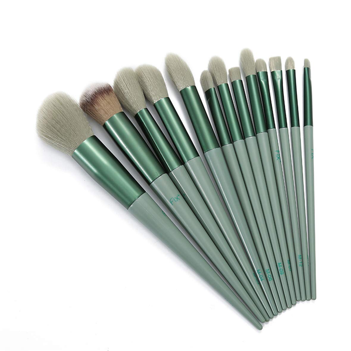 13 Pcs Makeup Brushes Sets Synthetic Foundation Blending Concealer Eye Shadow - The Cool Collective AU