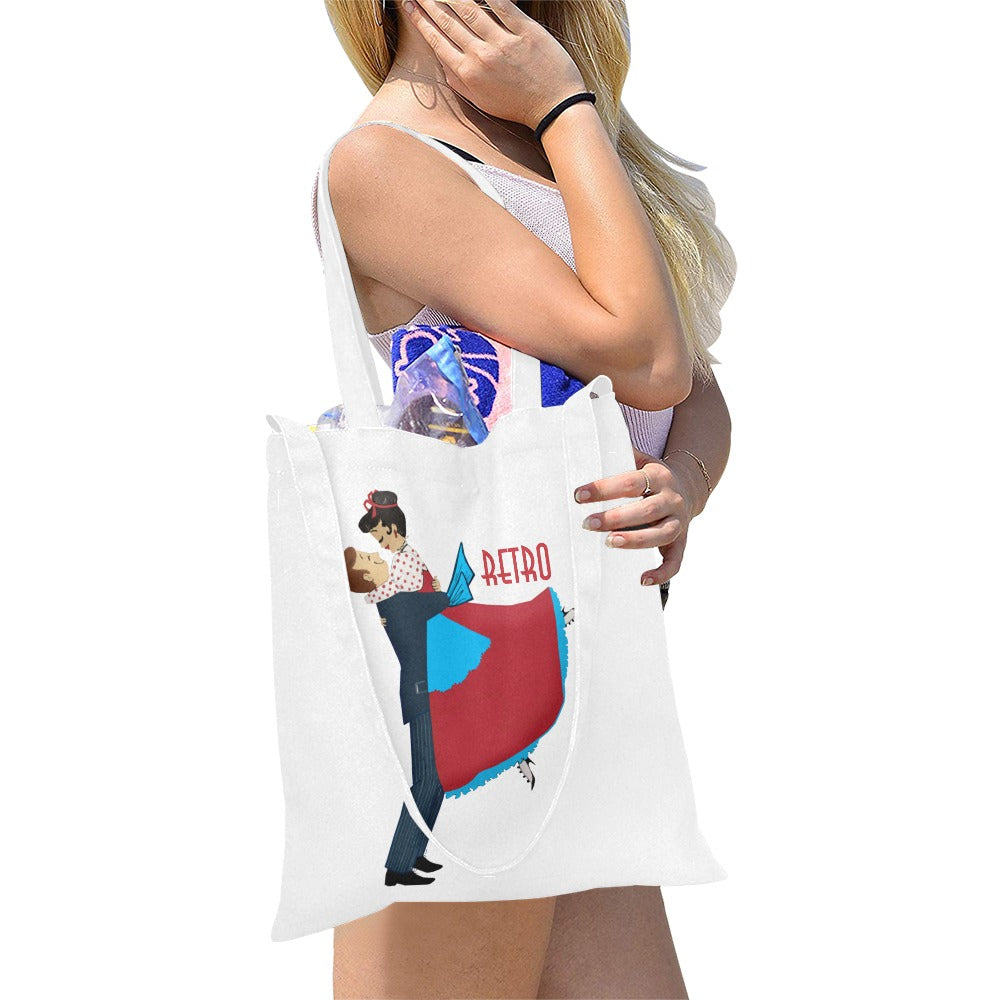 RETRO DANCE Canvas Tote Bag - The Cool Collective AU