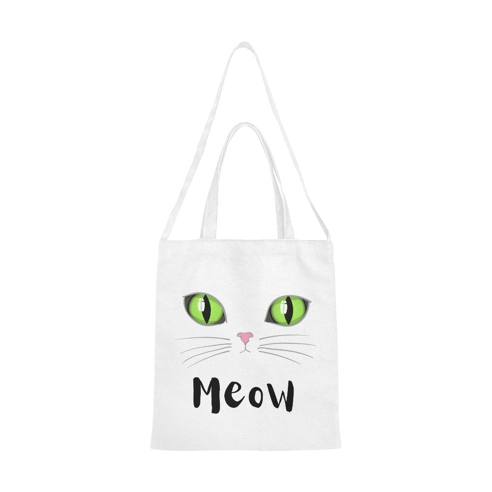 Cat Meow Canvas Tote Bag - The Cool Collective AU