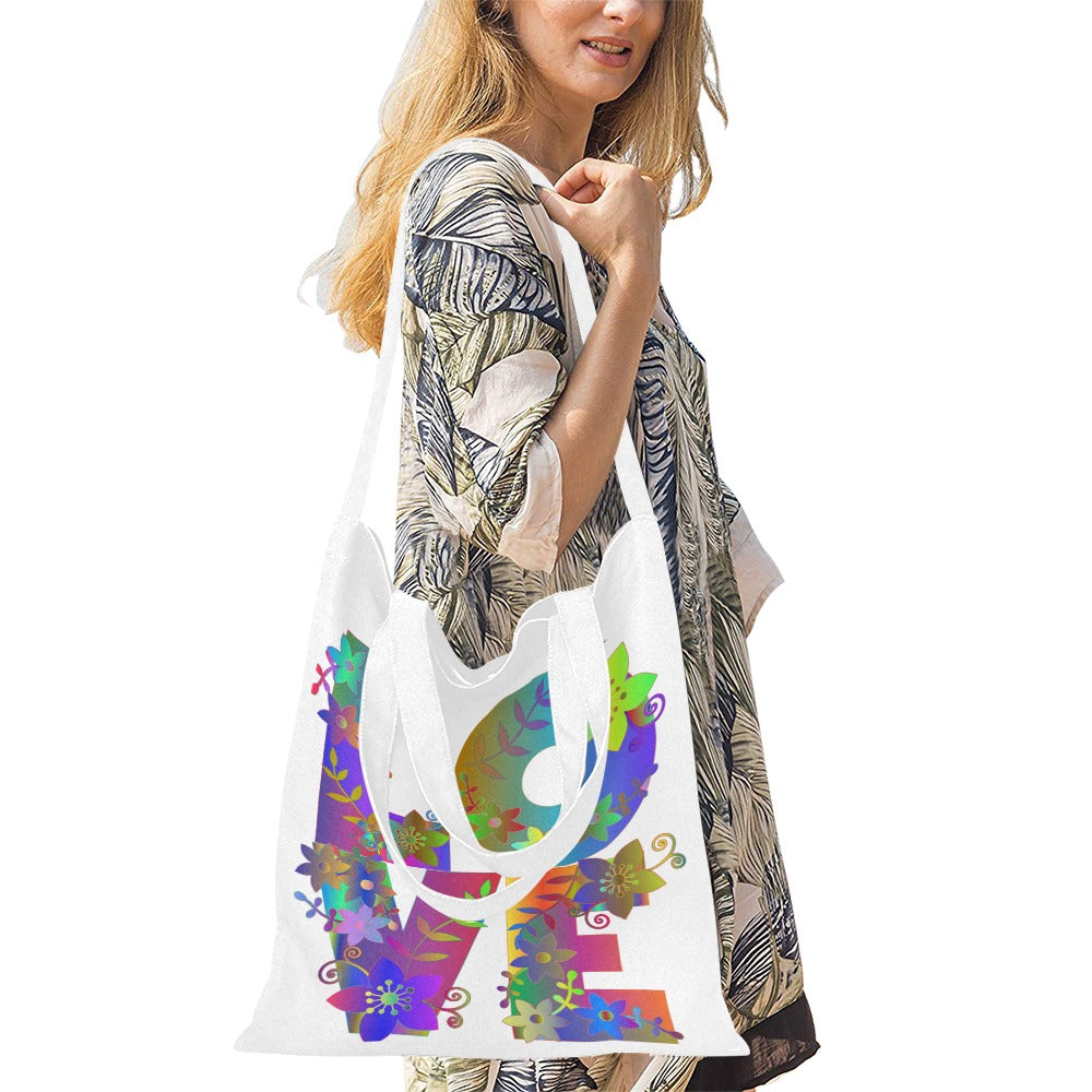 LOVE Canvas Tote Bag - The Cool Collective AU