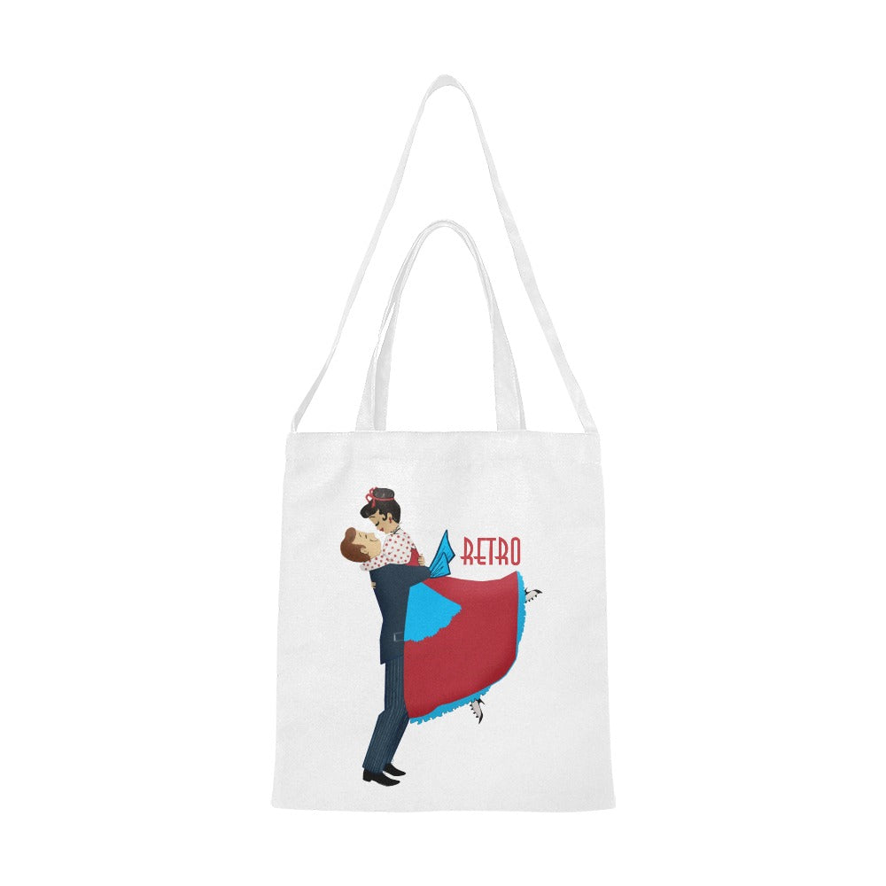 RETRO DANCE Canvas Tote Bag - The Cool Collective AU