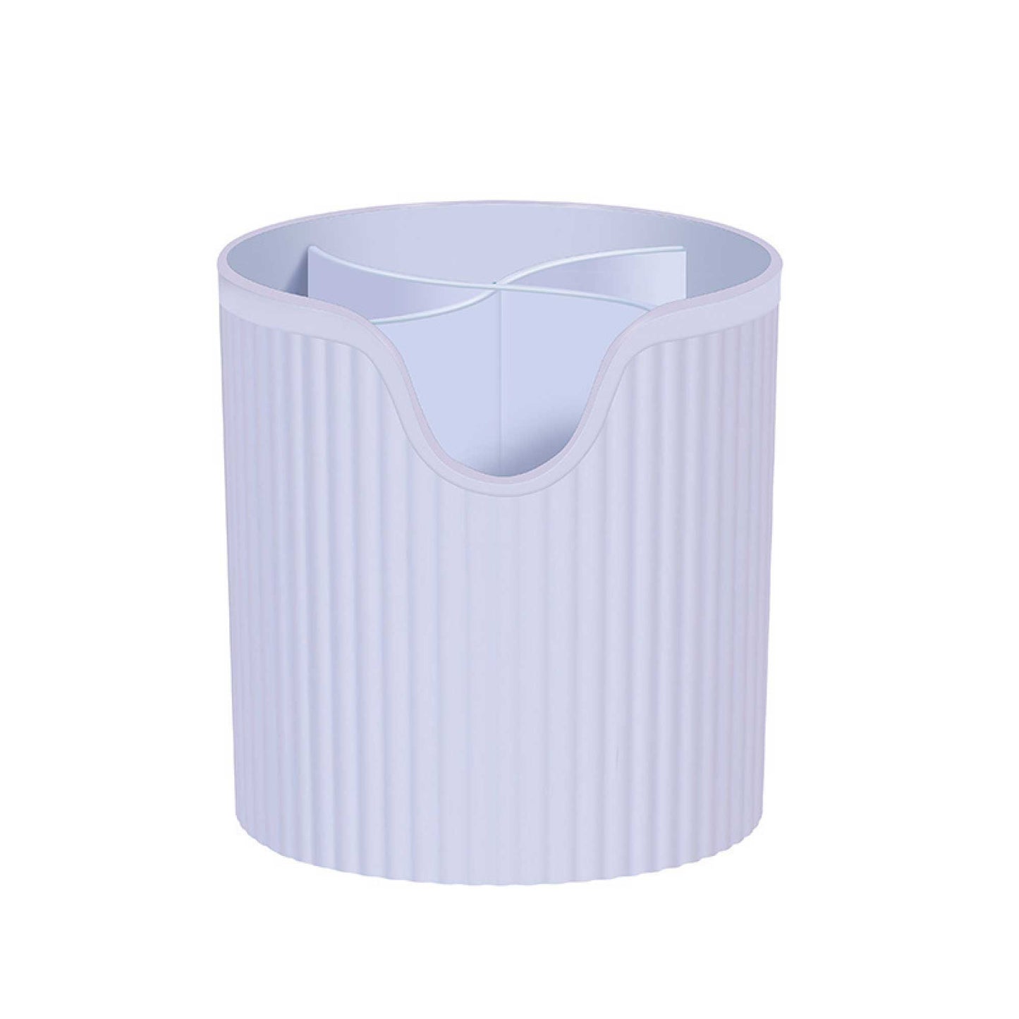 4 Slot Makeup Brush Organiser Bucket - Cosmetic Tool Storage Divider Tin - The Cool Collective AU