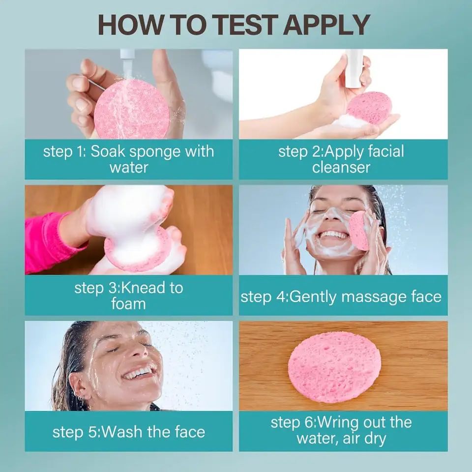 Reusable Travel Makeup Sponge 10 pack - The Cool Collective AU