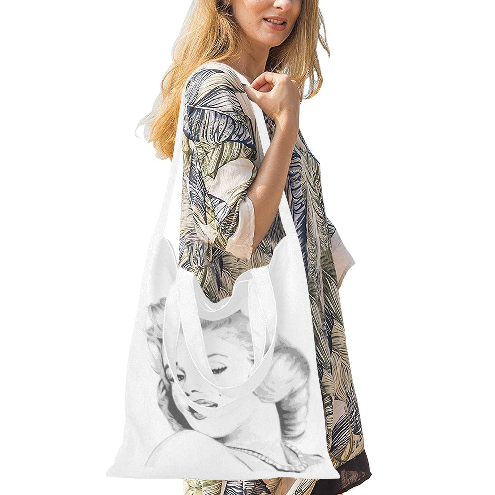 Marilyn2 Canvas Tote Bag - The Cool Collective AU