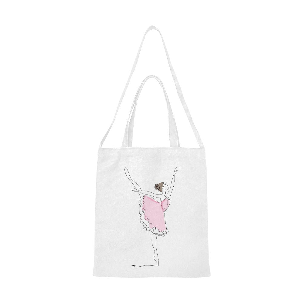 BALLERINA Canvas Tote Bag - The Cool Collective AU