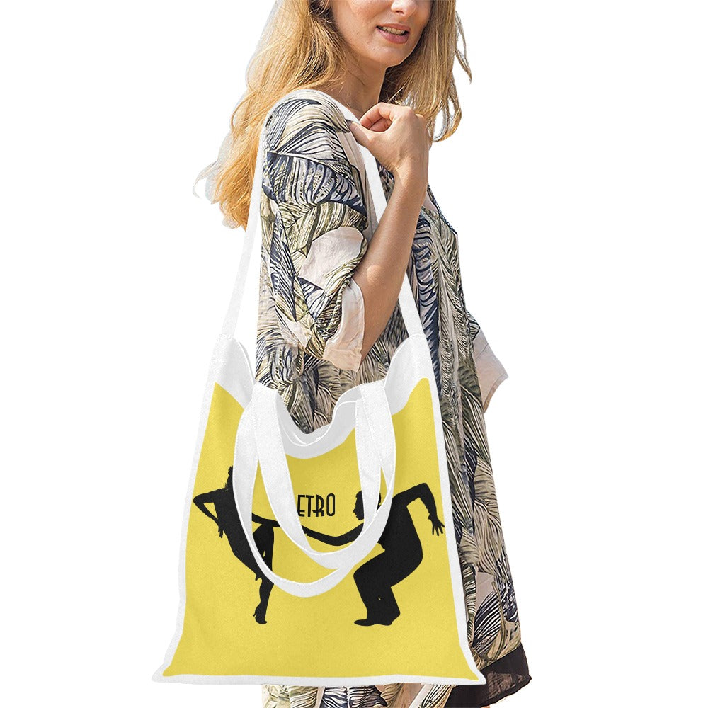 RETRO DANCE Canvas Tote Bag - The Cool Collective AU