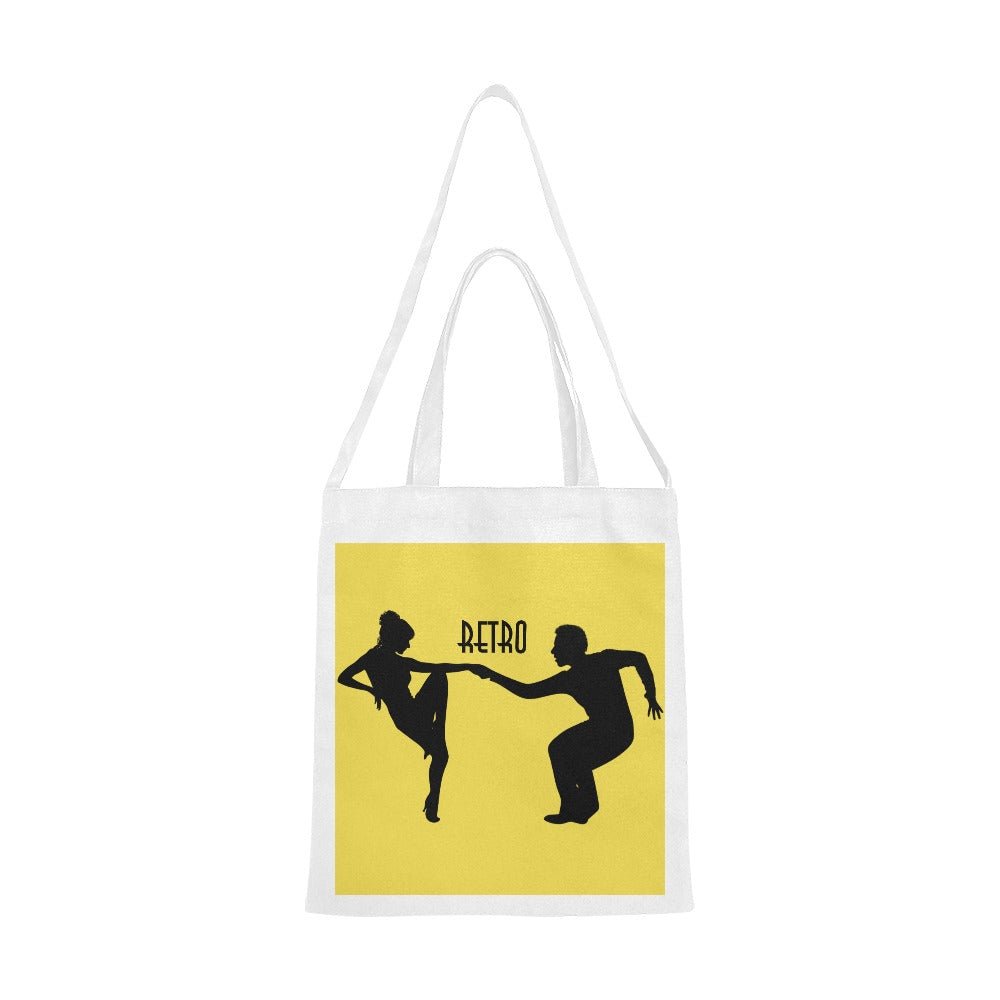 RETRO DANCE Canvas Tote Bag - The Cool Collective AU