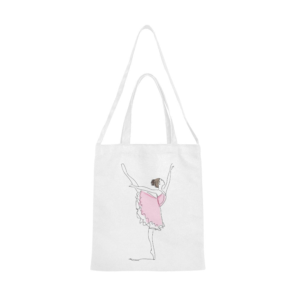 BALLERINA Canvas Tote Bag - The Cool Collective AU