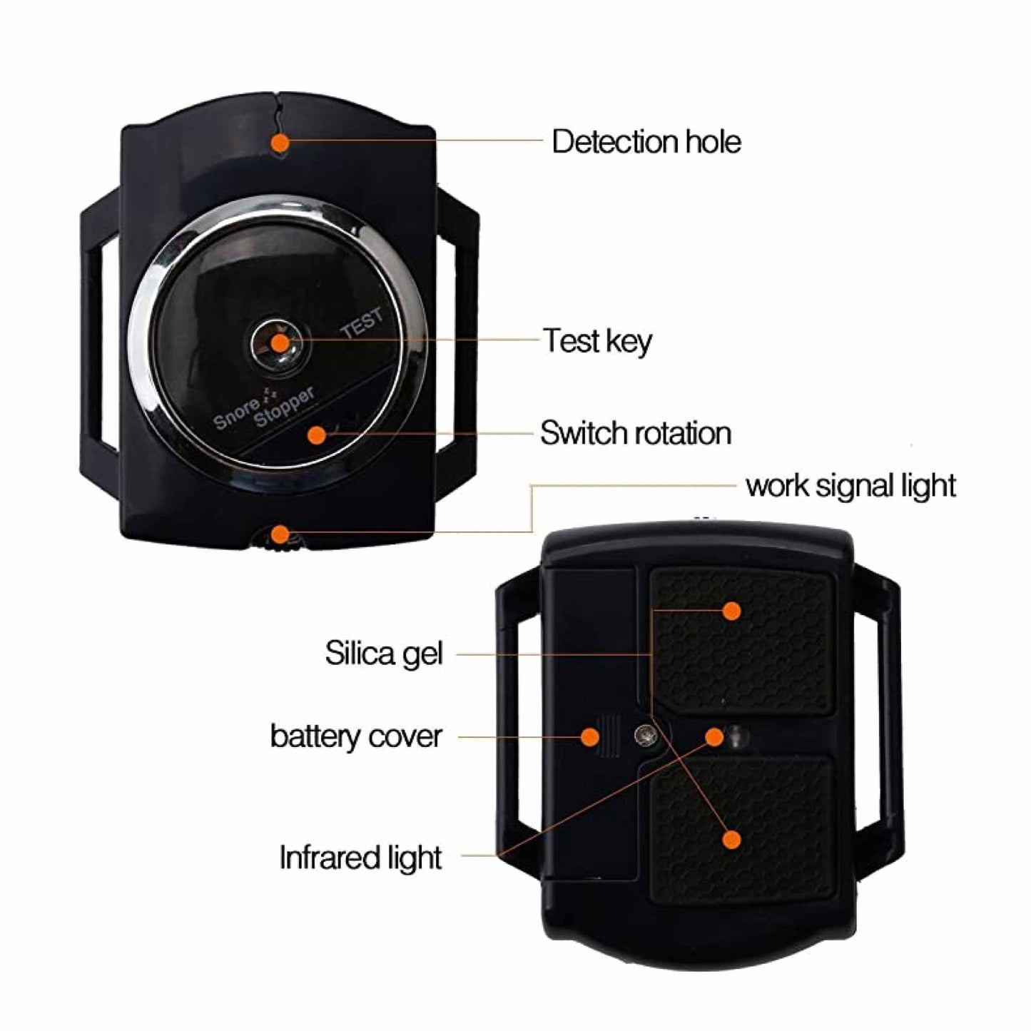 Anti Snoring Aid Stopper Watch - Wristband Sleeping Breathing Snore Device Bulk - The Cool Collective AU