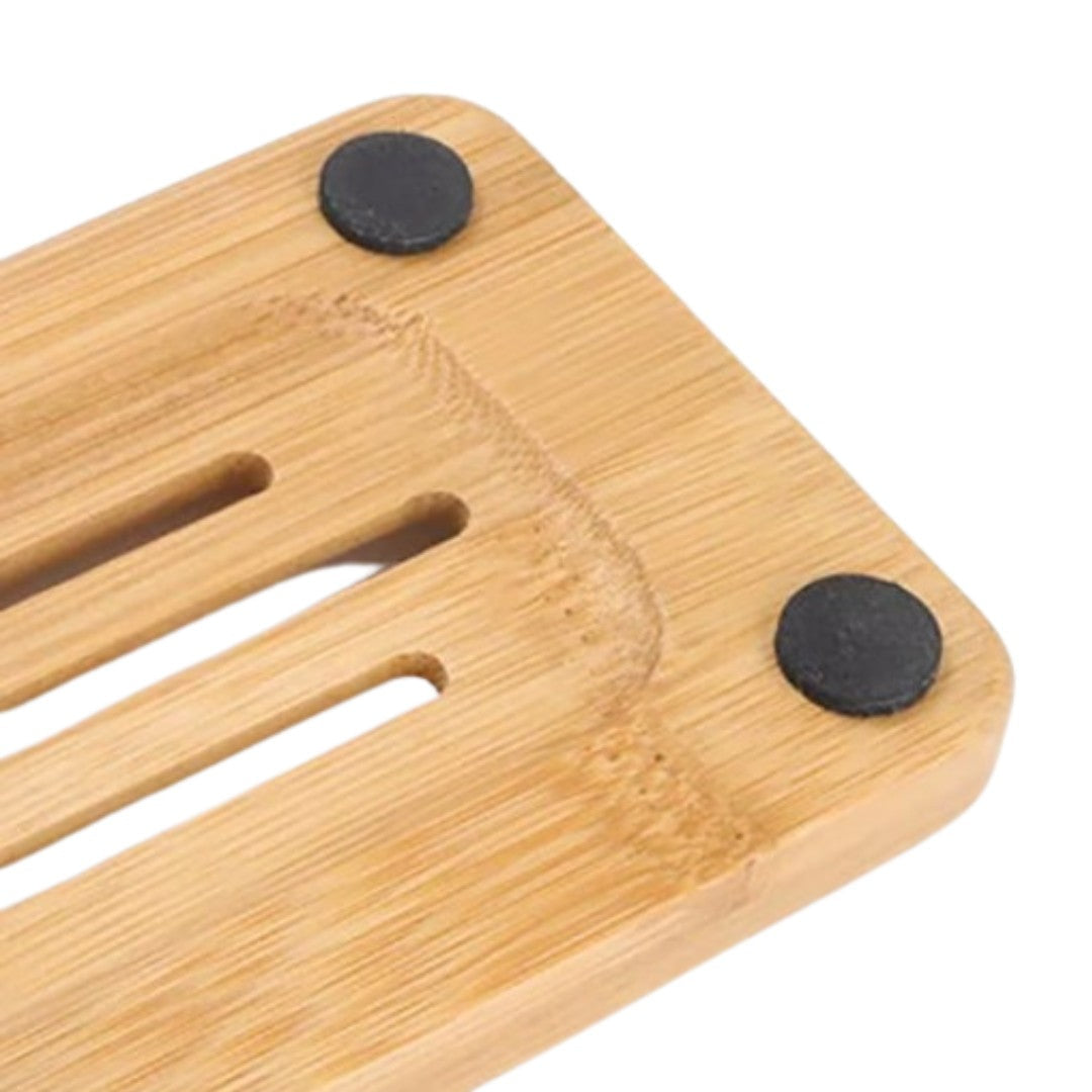 Eco Friendly Bamboo Soap Dish - The Cool Collective AU
