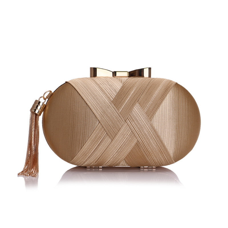 Elegant Tassel Evening Clutch – Women's Handbag for Banquets and Special Occasions - The Cool Collective AU