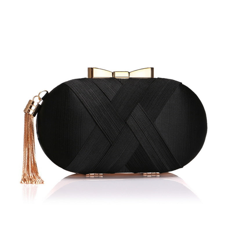 Elegant Tassel Evening Clutch – Women's Handbag for Banquets and Special Occasions - The Cool Collective AU