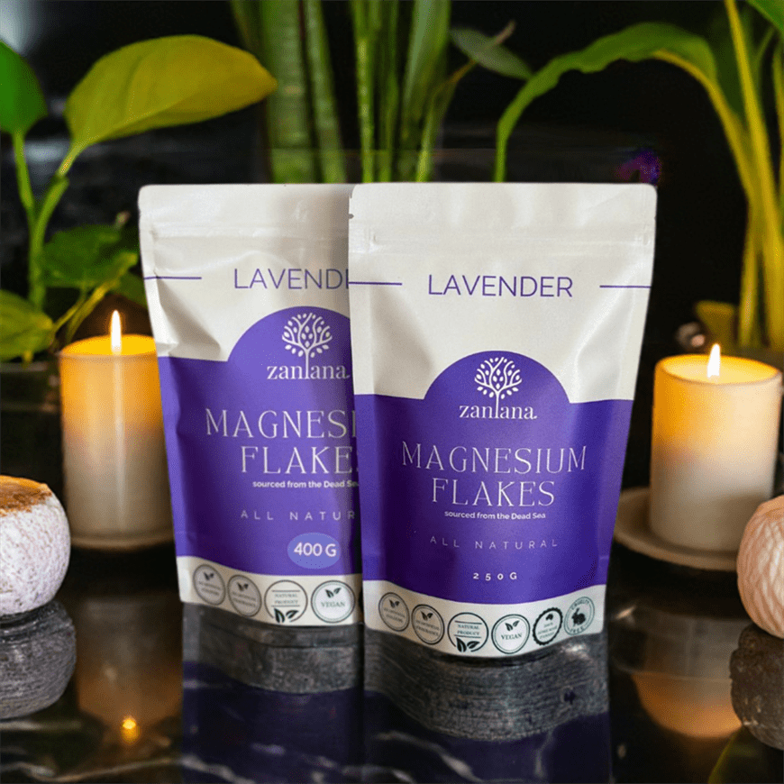 Lavender Scented Magnesium Bath Flakes - The Cool Collective AU