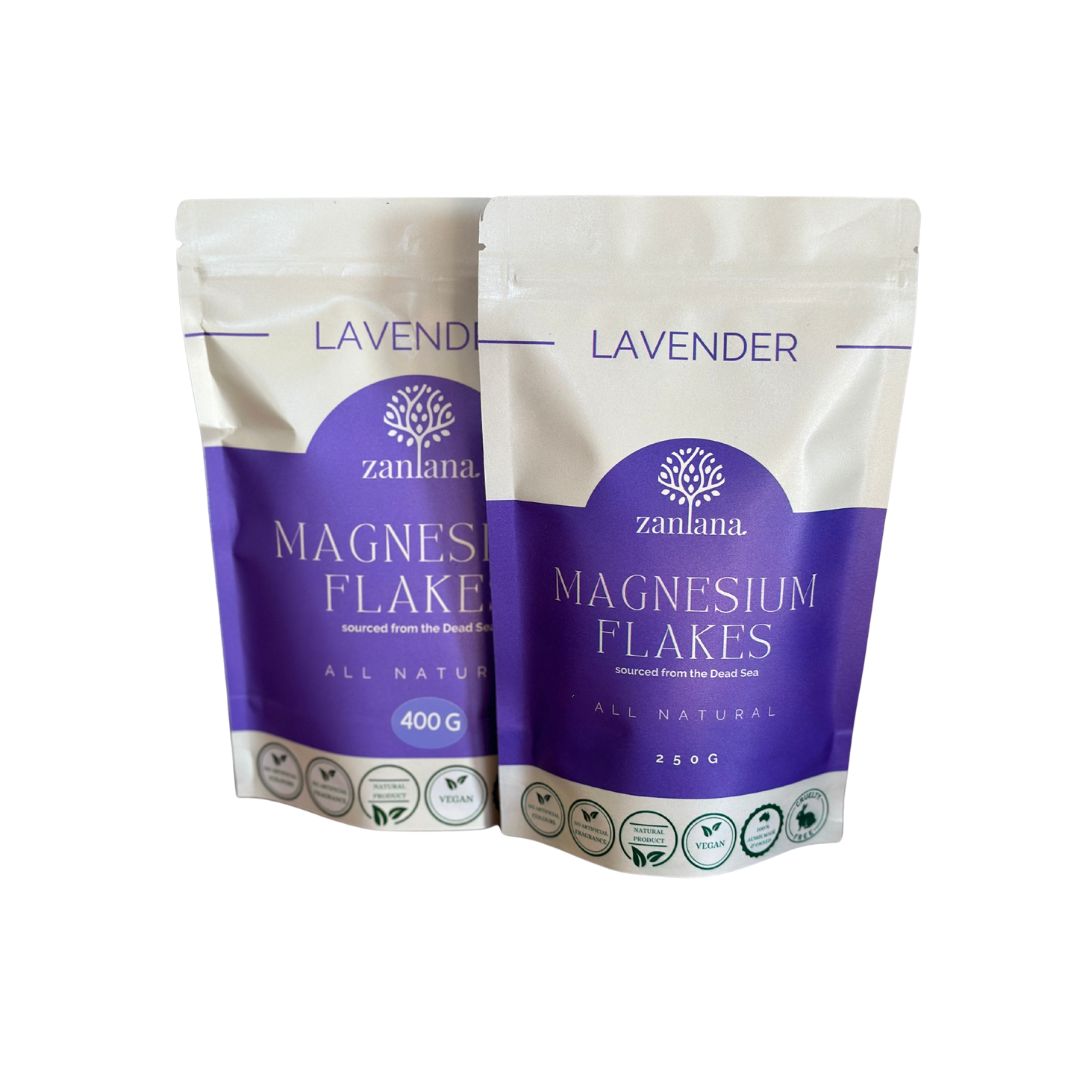 Lavender Scented Magnesium Bath Flakes - The Cool Collective AU