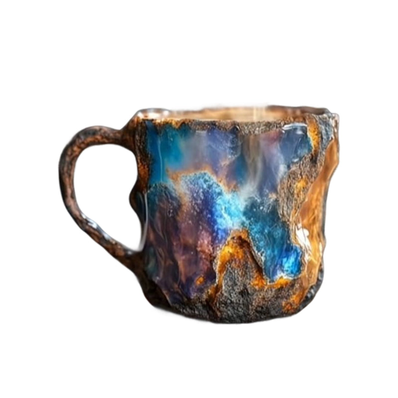 Natural Mineral Crystal Mug - Multicolor Healing & Spiritual Gift - The Cool Collective AU