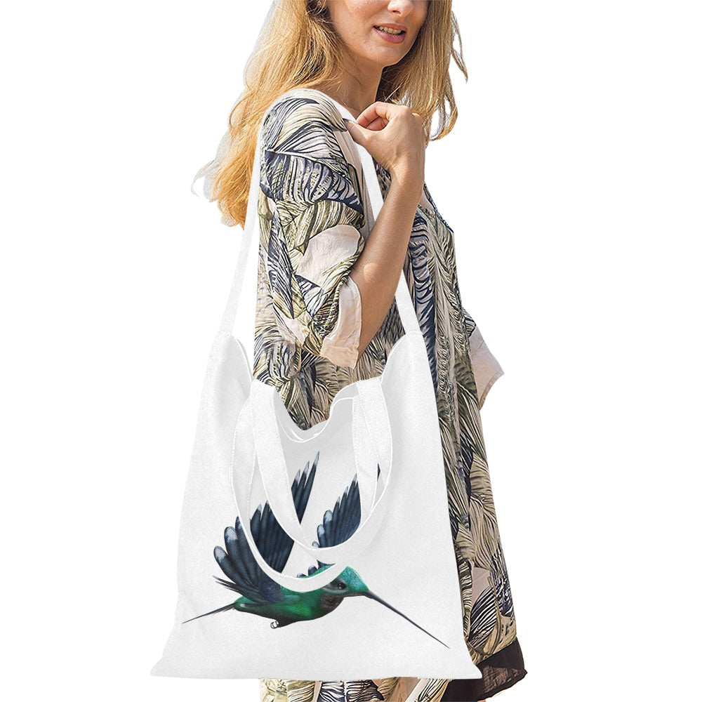 HUMMINGBIRD Canvas Tote Bag - The Cool Collective AU