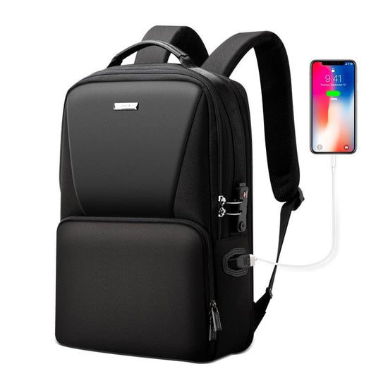 Anti - theft Waterproof Business Backpack for Travel - 30x15x44cm in Black - The Cool Collective AU