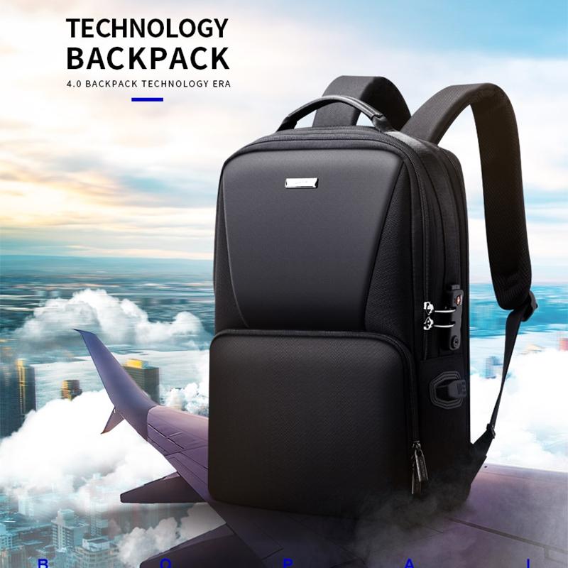 Anti - theft Waterproof Business Backpack for Travel - 30x15x44cm in Black - The Cool Collective AU