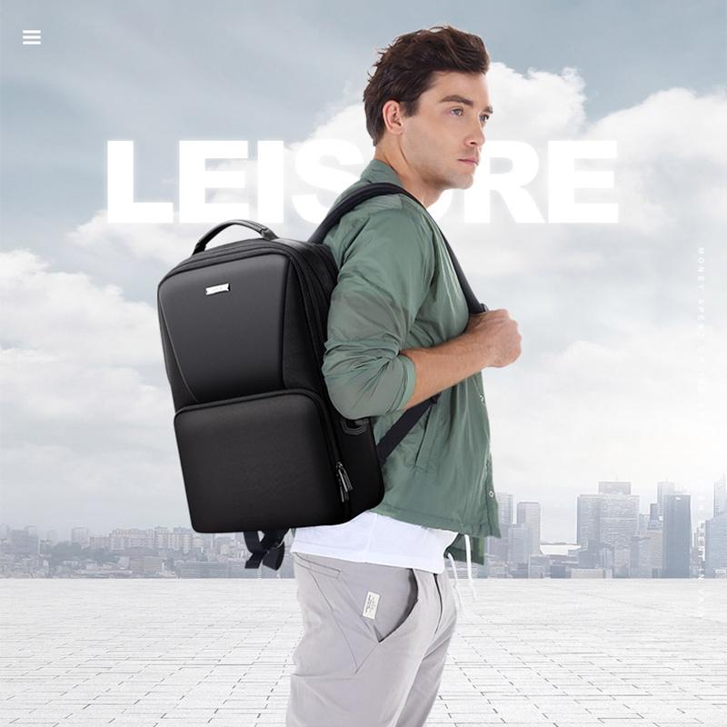 Anti - theft Waterproof Business Backpack for Travel - 30x15x44cm in Black - The Cool Collective AU