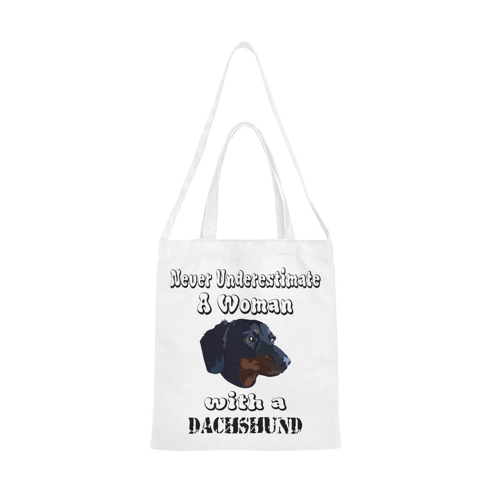 Dachshund 2 Canvas Tote Bag - The Cool Collective AU