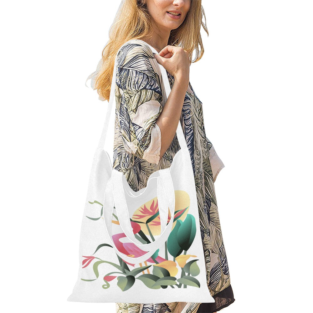 Pink Flamingo Canvas Tote Bag - The Cool Collective AU