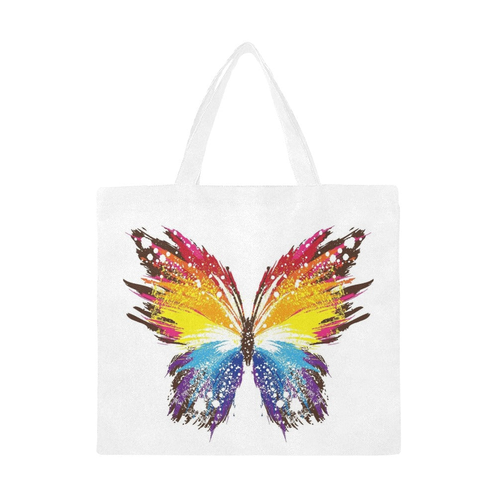 Beautiful Butterfly Canvas Tote Bag | Stylish & Eco-Friendly Carryall - The Cool Collective AU