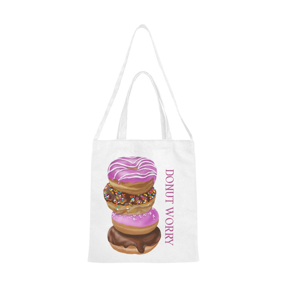 Donut Worry Canvas Tote Bag - The Cool Collective AU