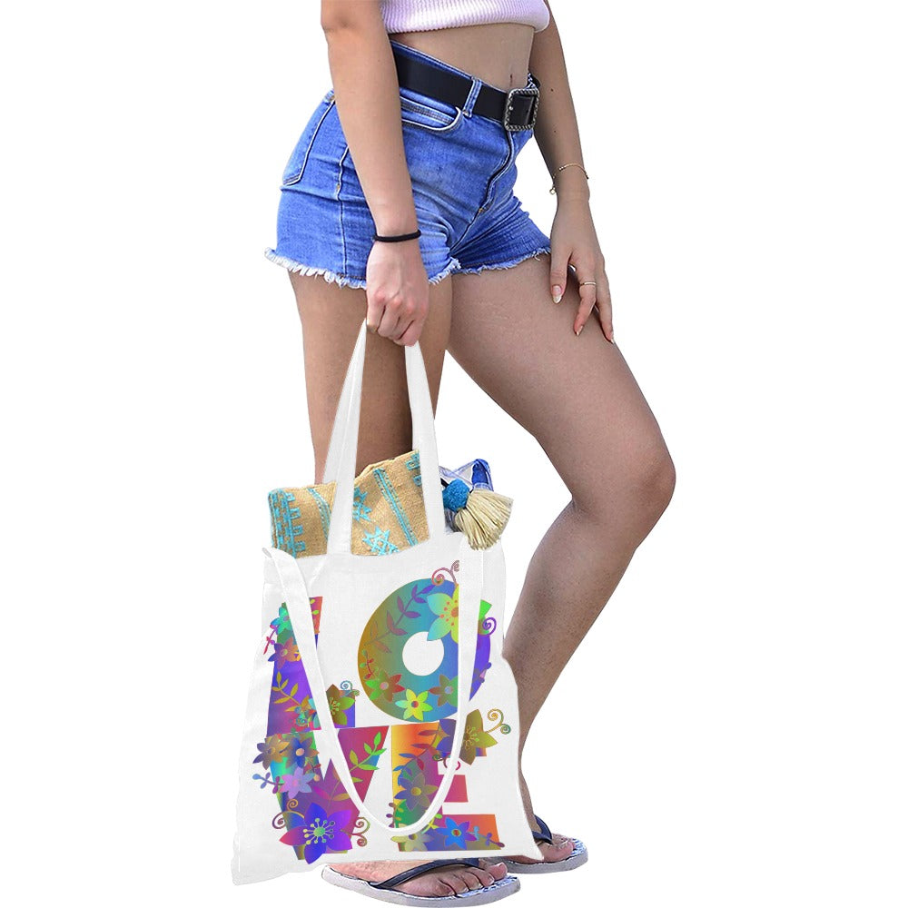 LOVE Canvas Tote Bag - The Cool Collective AU