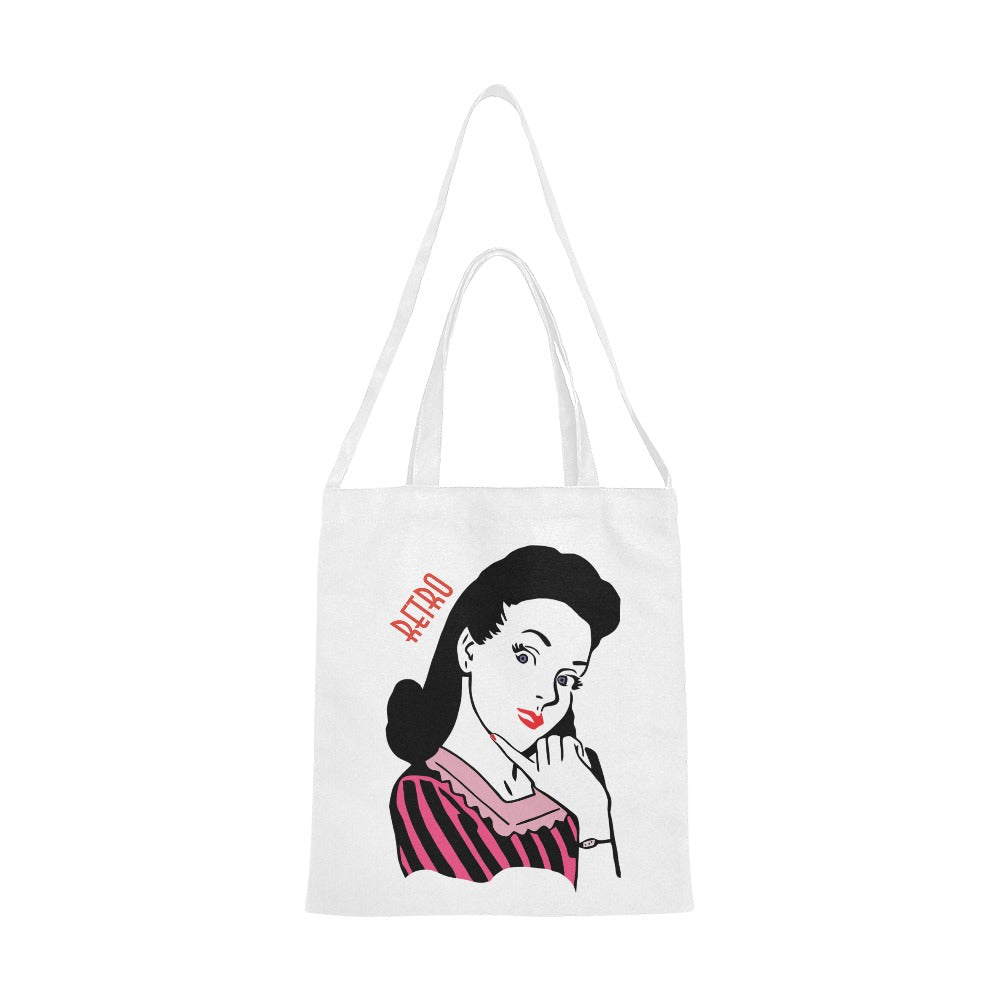 RETRO 6 Canvas Tote Bag - The Cool Collective AU
