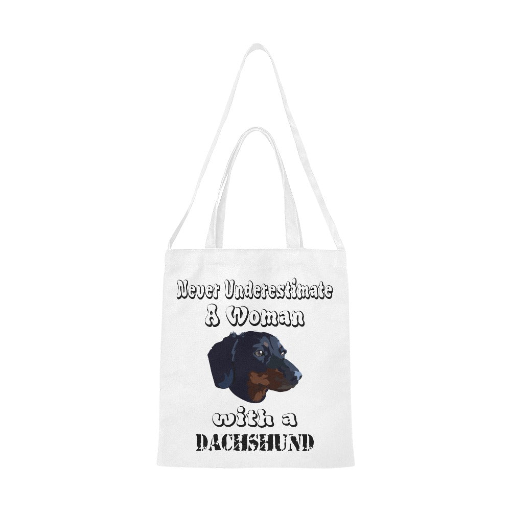 Dachshund 2 Canvas Tote Bag - The Cool Collective AU