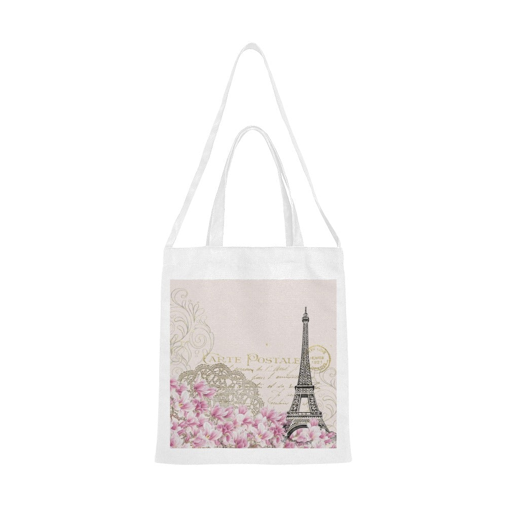 VINTAGE PARIS Canvas Tote Bag - The Cool Collective AU
