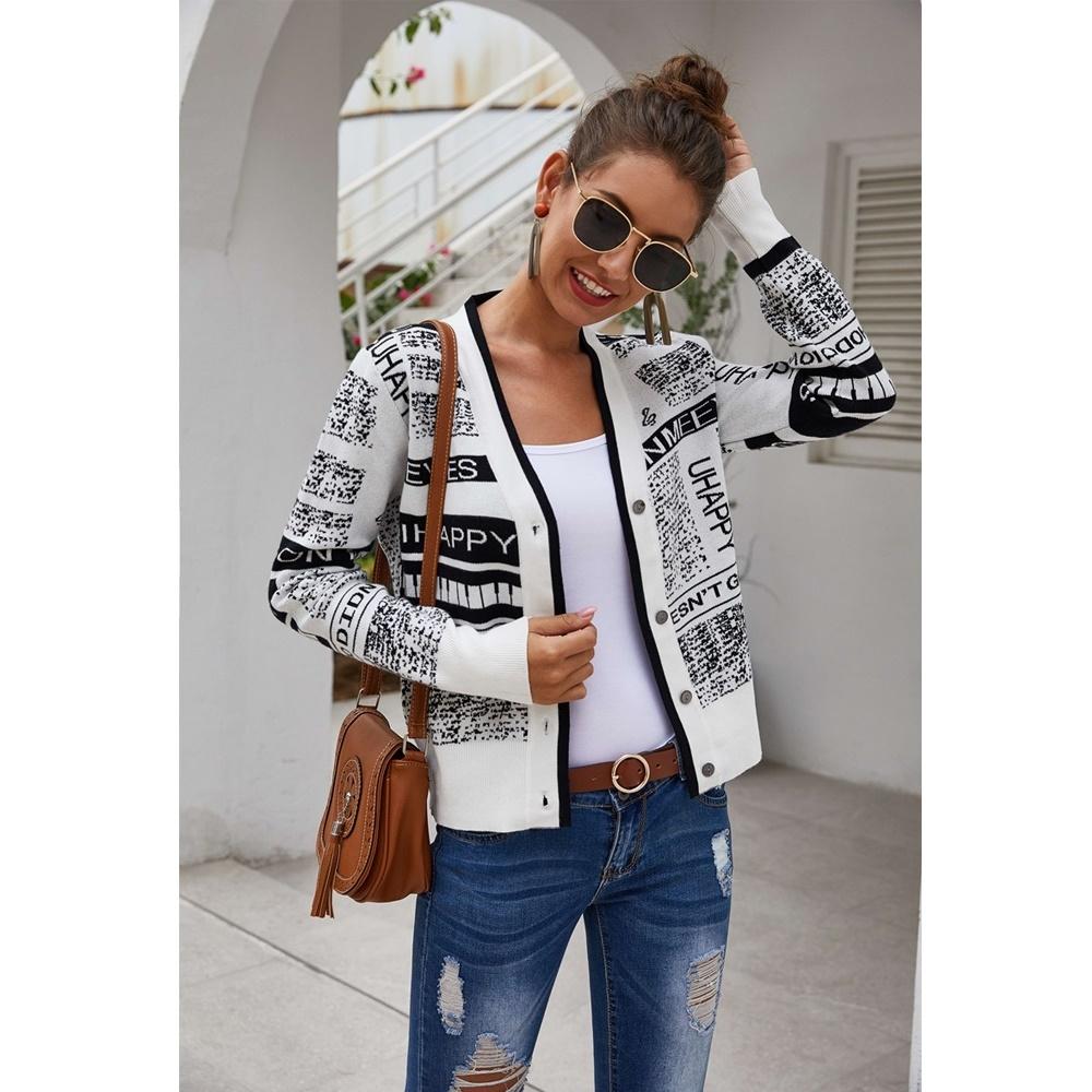 Fashion Cardigan Knit Sweater - The Cool Collective AU