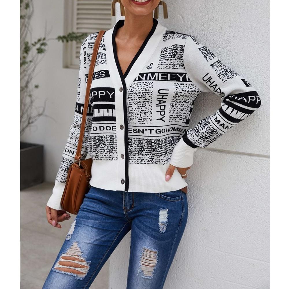 Fashion Cardigan Knit Sweater - The Cool Collective AU