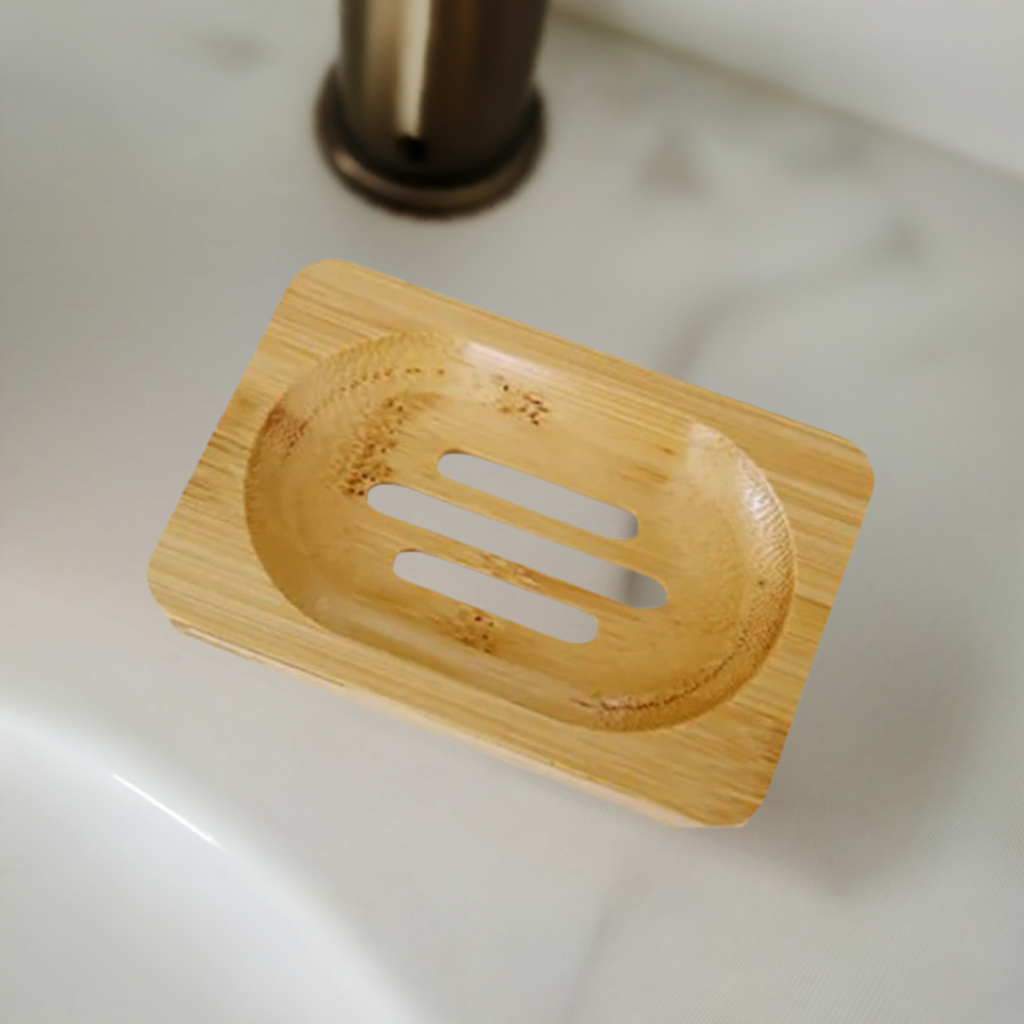 Eco Friendly Bamboo Soap Dish - The Cool Collective AU