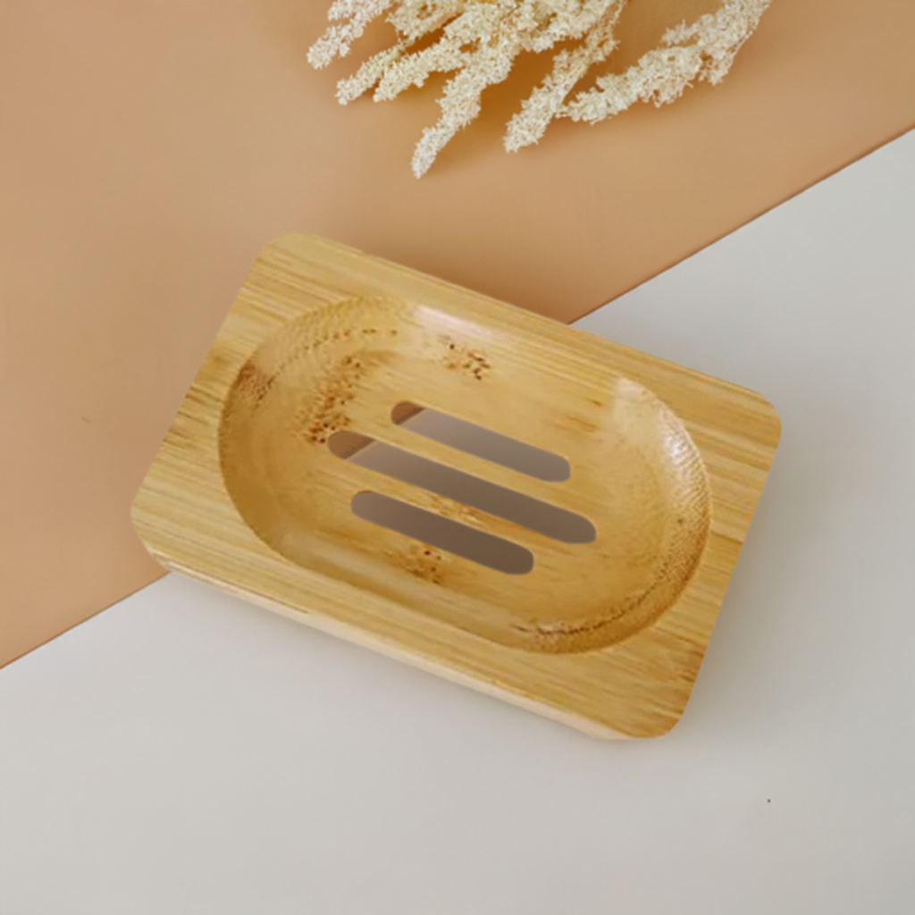 Eco Friendly Bamboo Soap Dish - The Cool Collective AU