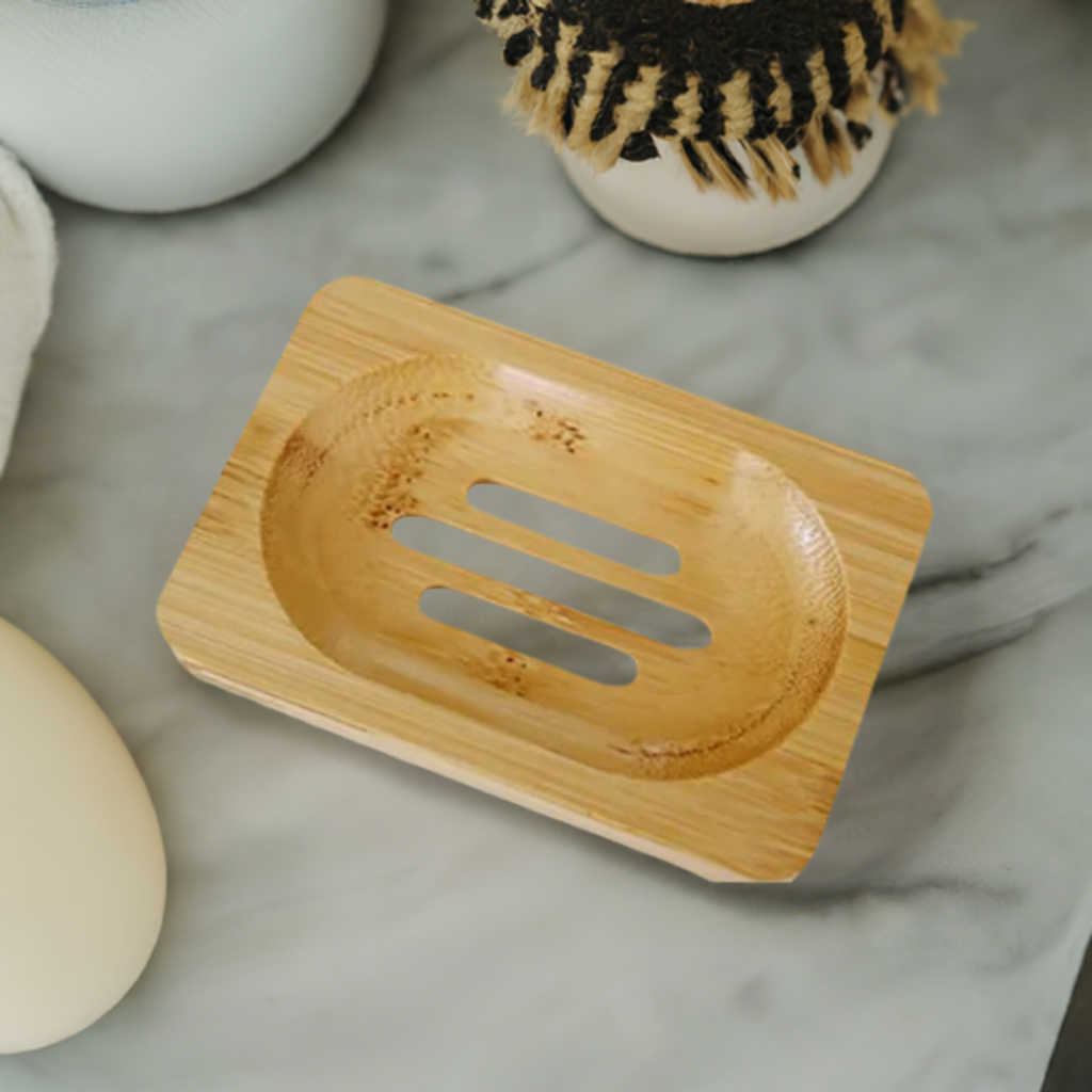 Eco Friendly Bamboo Soap Dish - The Cool Collective AU