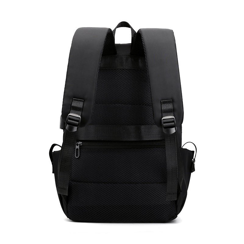 Grey Modern Anti - Theft Laptop Backpack with USB Charging Port - Water - Repellent Travel & Business Bag for 15.6 Inch Laptops - The Cool Collective AU