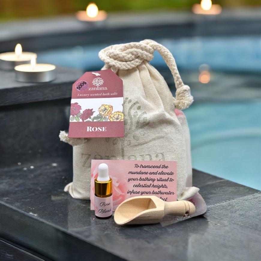Luxury Rose Scented Bath Salts - 500g - The Cool Collective AU