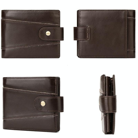 Men Multi - card Anti - magnetic Wallet - Compact Design - The Cool Collective AU