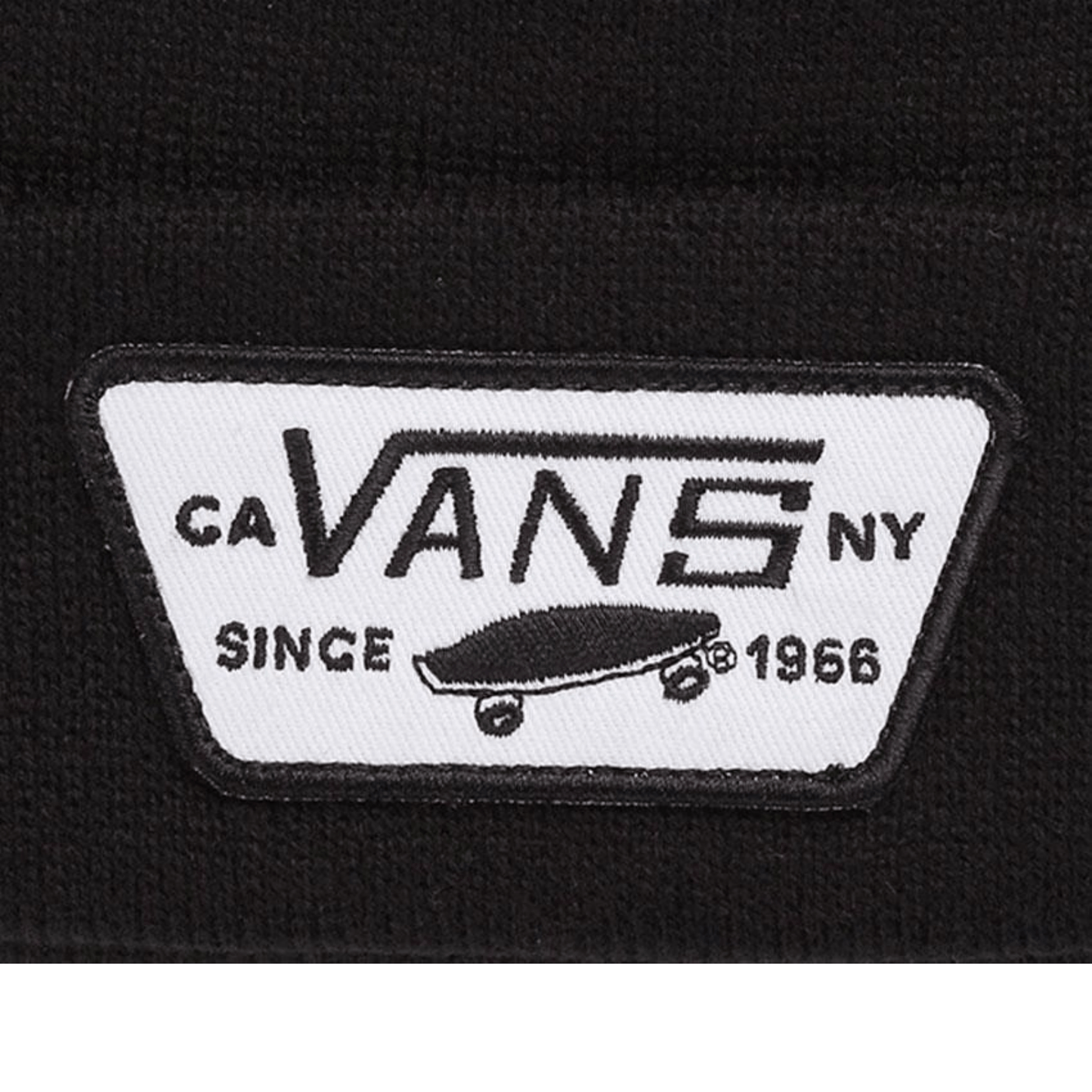 VANS Milford Beanie Warm Winter Knit Hat Ski Cap - Black - The Cool Collective AU