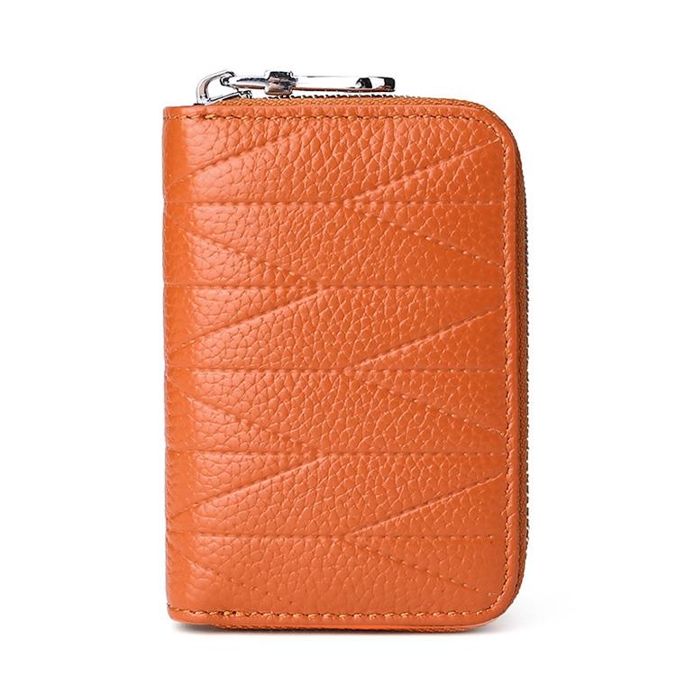Women Anti Magnetic Leather Rfid Wallet - Black - The Cool Collective AU