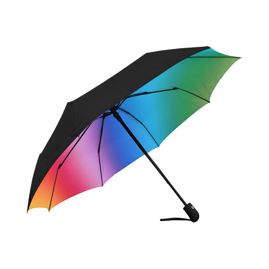 Rainbow Pride Anti-UV Auto-Foldable Umbrella - The Cool Collective AU