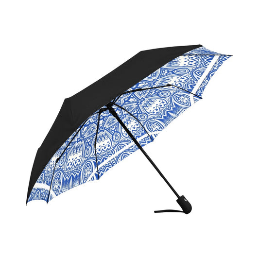 Hamptons Mandala Anti-UV Auto-Foldable Umbrella - The Cool Collective AU