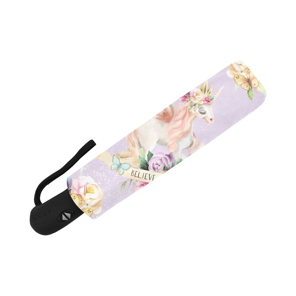 Believe In Magic Anti-UV Auto-Foldable Umbrella - The Cool Collective AU