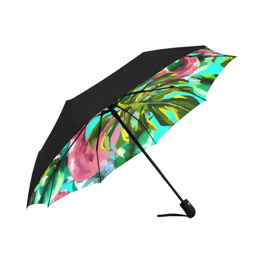 Flamingo Anti-UV Auto-Foldable Umbrella - The Cool Collective AU