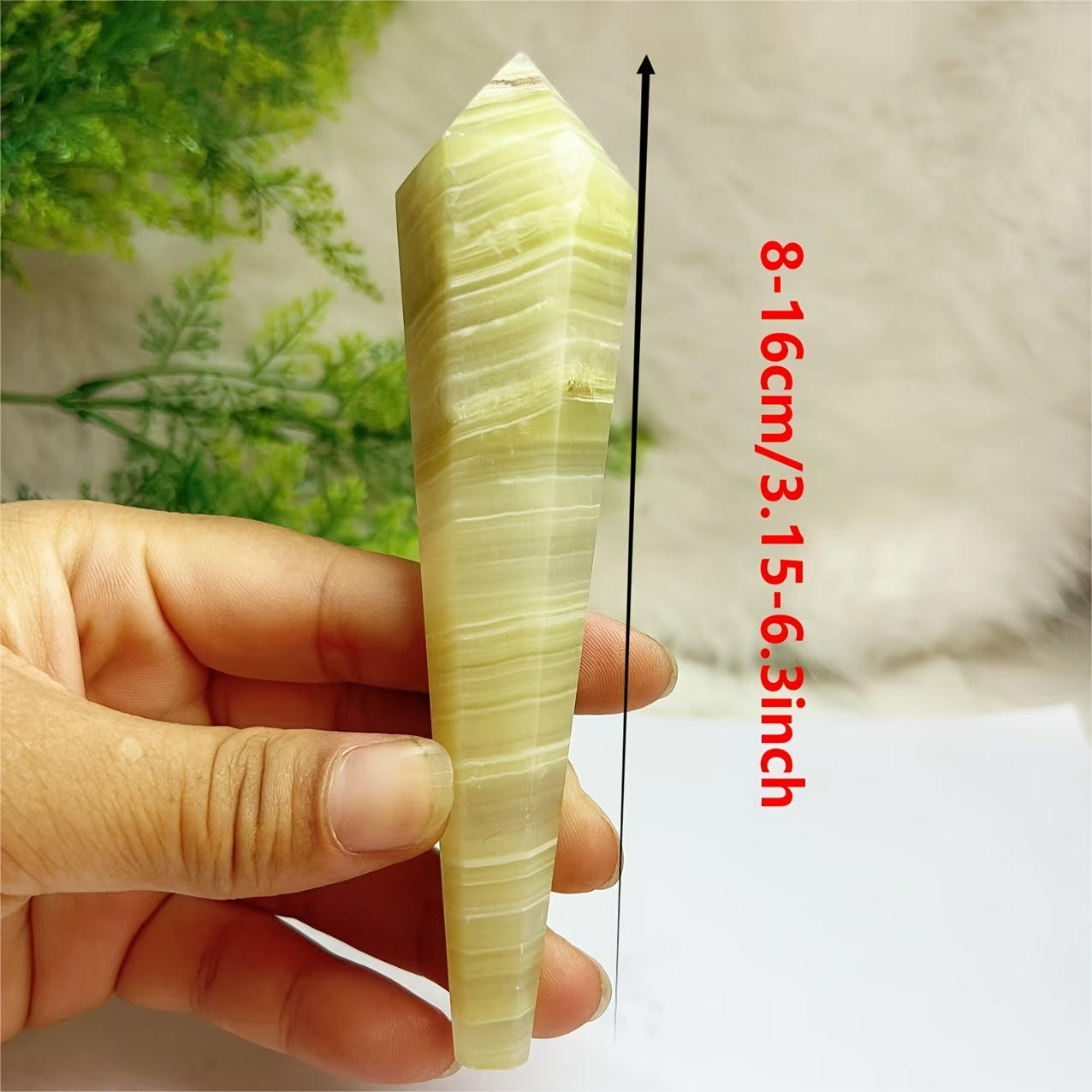 1 x Green Onyx Crystal Tower – Natural Silky Stone for Home & Gift - The Cool Collective AU