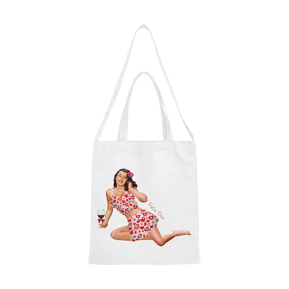 RETRO DIVA 13 Canvas Tote Bag - The Cool Collective AU